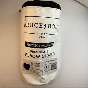 Bruce Bolt Premium Pro Elbow Guard Youth Navy Original Series Baseball Gear NWT